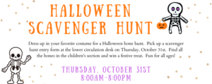 Halloween Scavenger Hunt